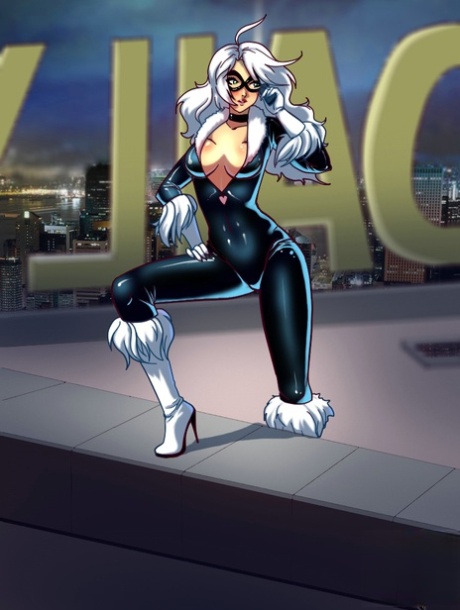 Black Cat nude star pic